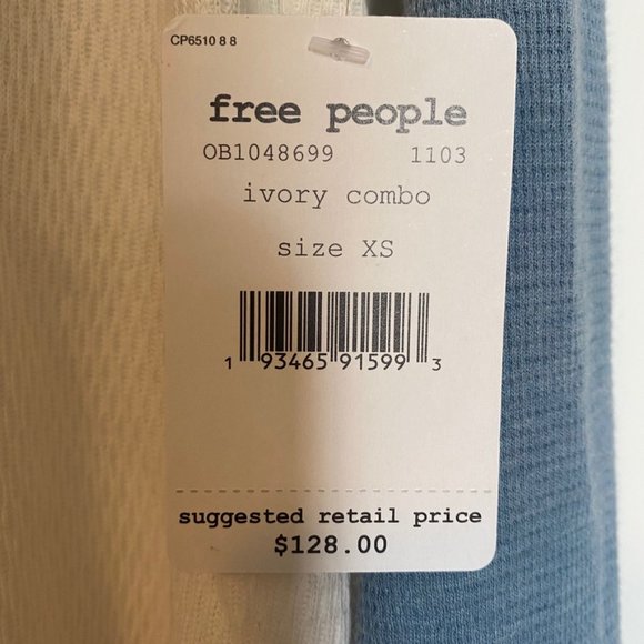 Free People Lone Star thermal top NWT - Picture 5 of 6